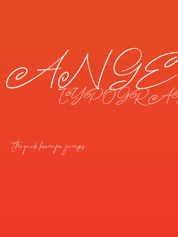 Angers Script Poster