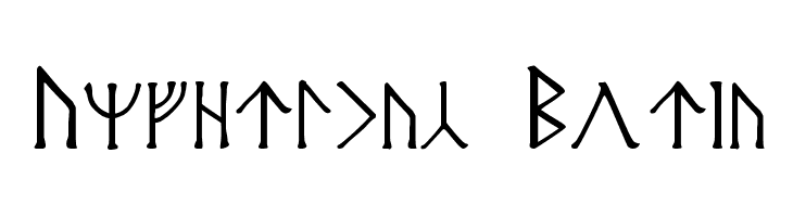 Angerthas Moria  Frei Schriftart Herunterladen