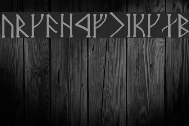Angerthas Moria Font examples
