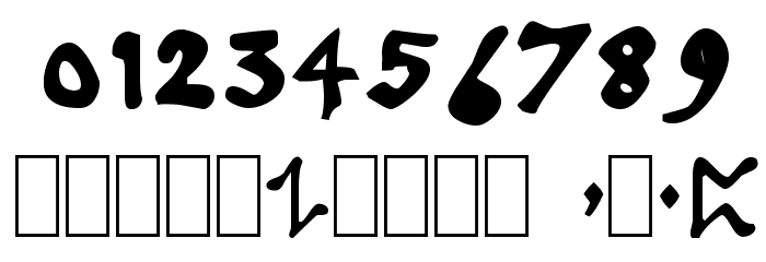 Angerthas Font OTHER CHARS