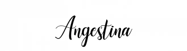 Angestina  baixar fontes gratis