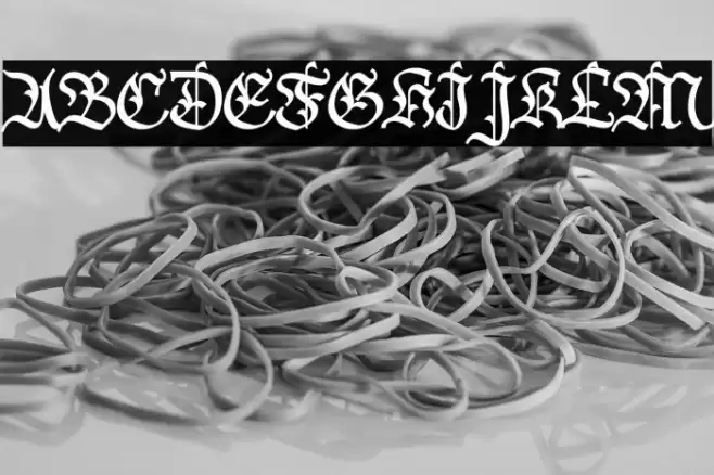 Anggaran Dasar Font examples