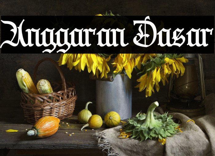 Anggaran Dasar Example 3