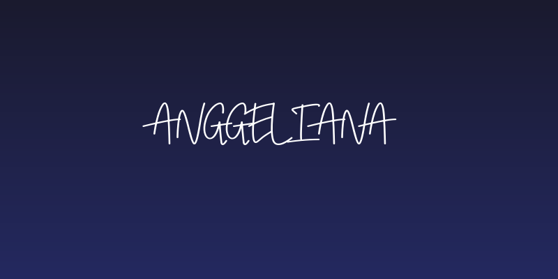 Anggeliana Social Header