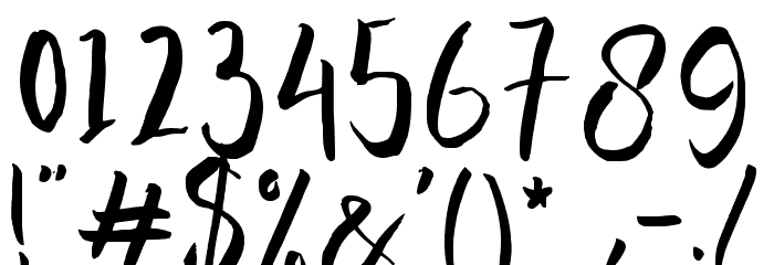 Anggelica Merona Font OTHER CHARS