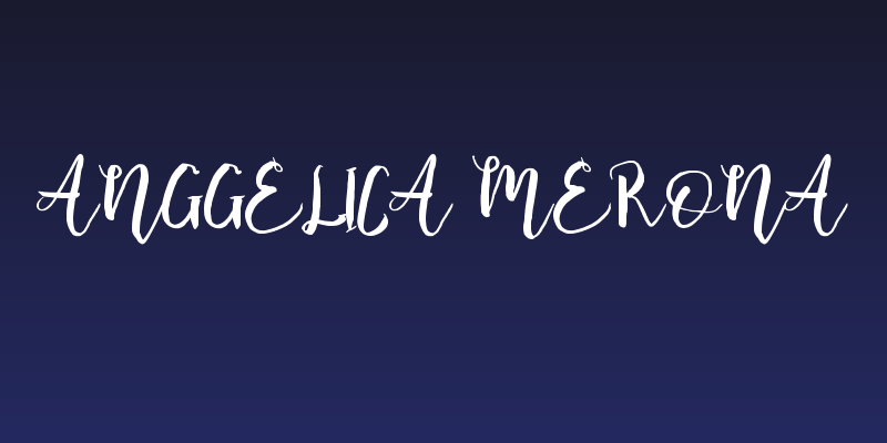 Anggelica Merona Social Header