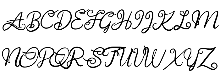 Anggita FREE Font OTHER CHARS