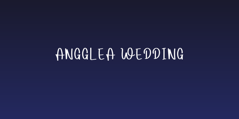 Angglea Wedding Social Header