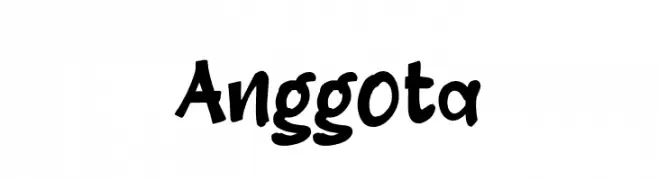 Anggota  Frei Schriftart Herunterladen