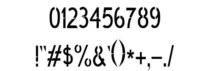 Anggun Sans Regular Font OTHER CHARS