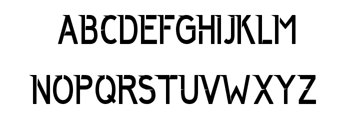 AnggunSans Font LOWERCASE