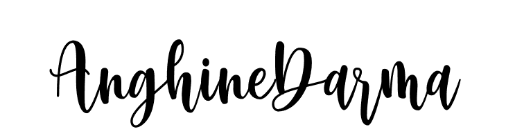 Anghine Darma  Free Fonts Download