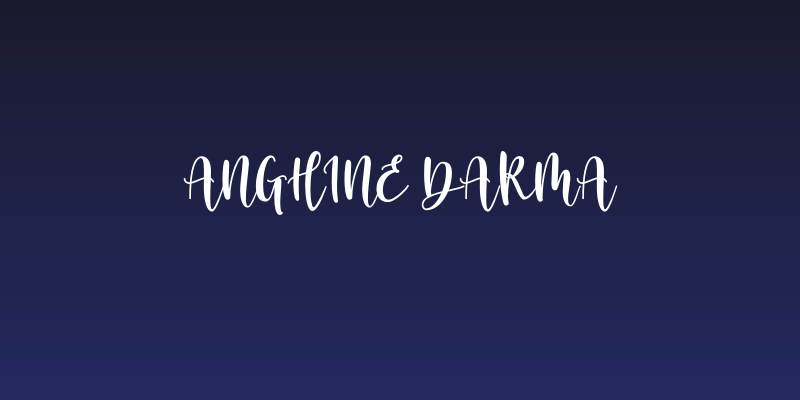 Anghine Darma Social Header