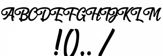 Anghones Font OTHER CHARS