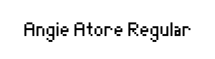 Angie Atore Regular Font