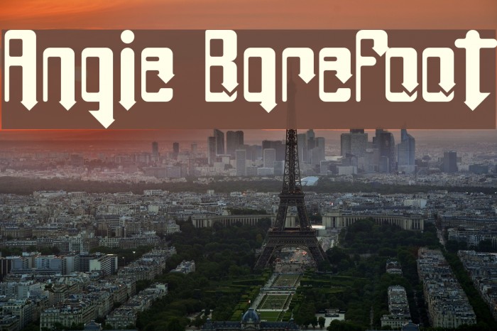 Angie BareFoot Example 3