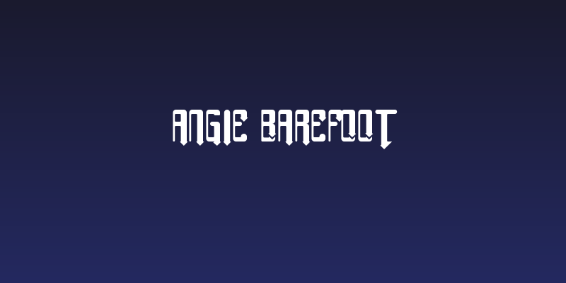 Angie BareFoot Social Header