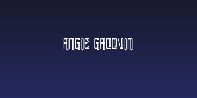 Angie Groovin Social Header
