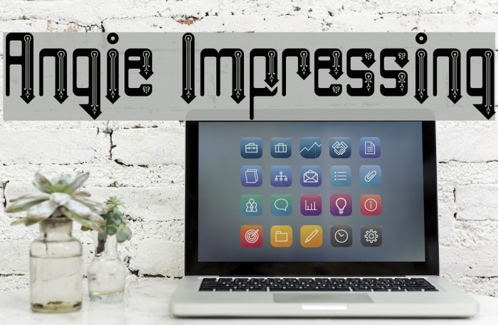 Angie Impressing Example 1