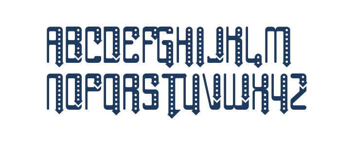 Angie Pierced Uppercase