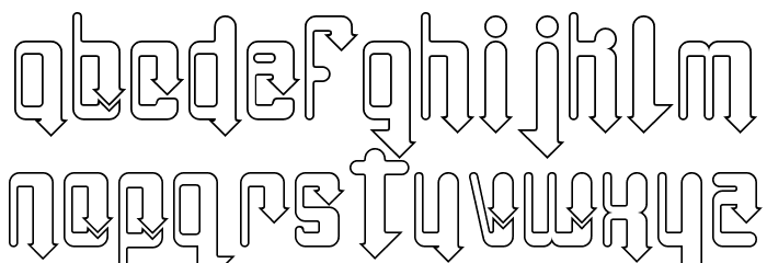 Angie TanLines Font LOWERCASE