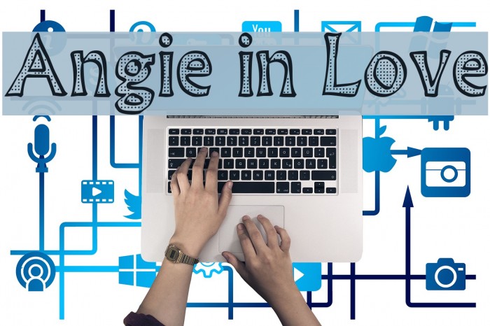 Angie in Love Font examples