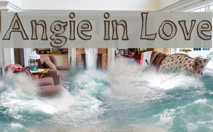 Angie in Love Font examples