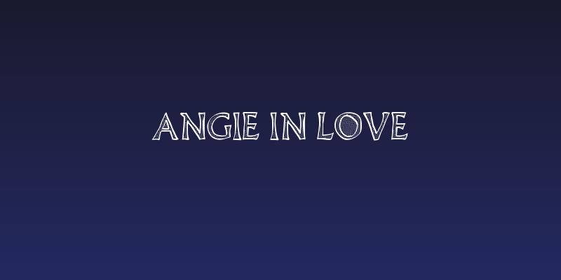 Angie in Love Social Header