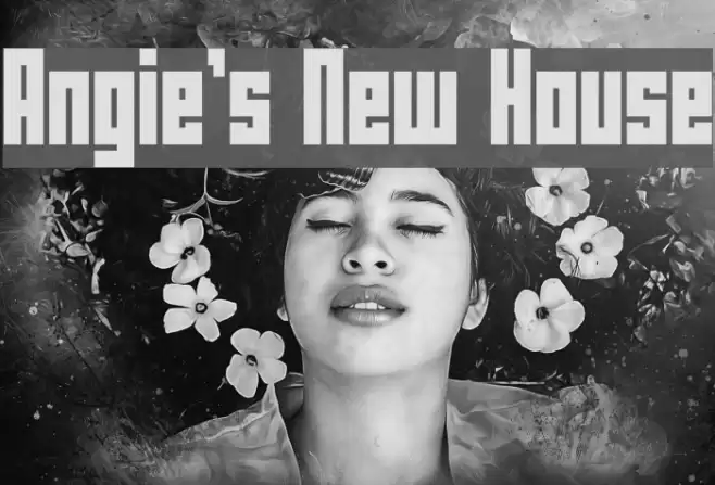 Angie's New House Font examples