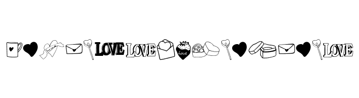Angie's Valentines  Fuentes Gratis Descargar