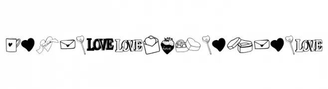 Angie's Valentines  Fuentes Gratis Descargar