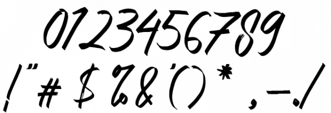 Angika Jaya Font OTHER CHARS