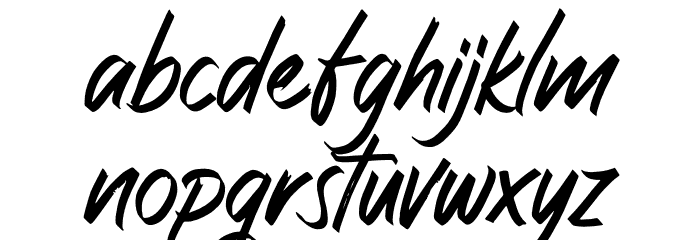 Angika Jaya Font LOWERCASE