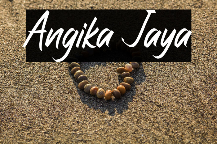 Angika Jaya Example 1