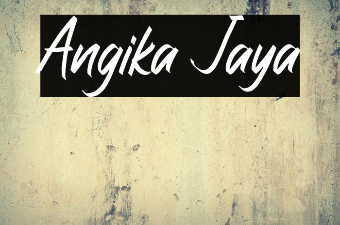 Angika Jaya Example 3