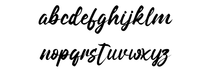 Angilla Denis Font LOWERCASE