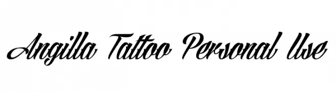 Angilla Tattoo Personal Use 