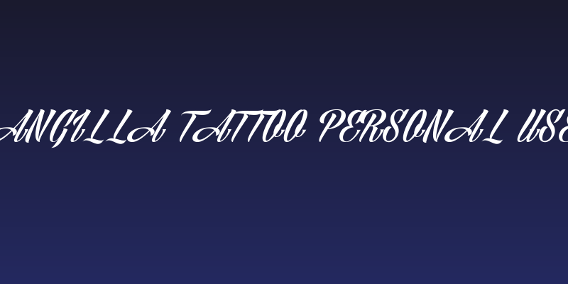 Angilla Tattoo Personal Use Social Header