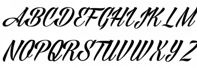 AngillaScriptPERSONALUSE Fuentes MAYÚSCULAS