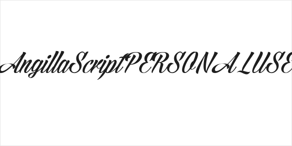 AngillaScriptPERSONALUSE Logo