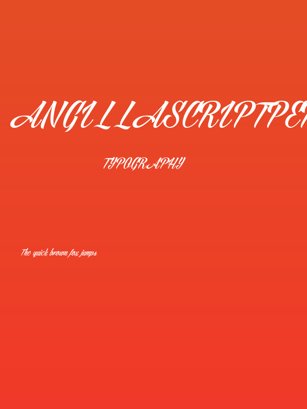 AngillaScriptPERSONALUSE Poster