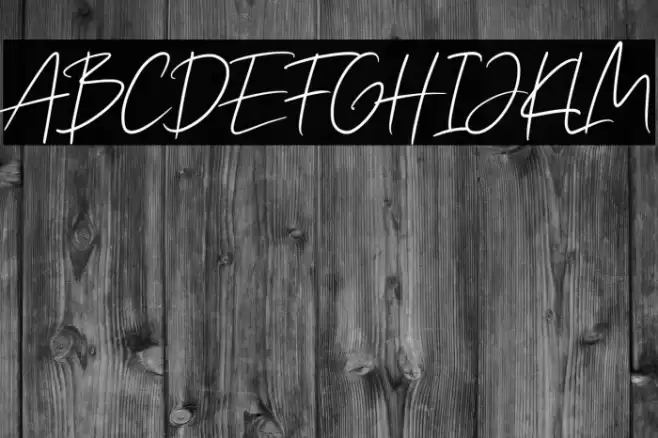 Angin Senja Font examples