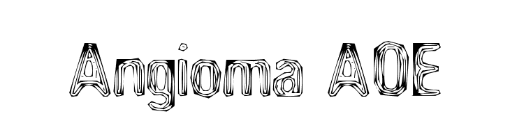 Angioma AOE Font