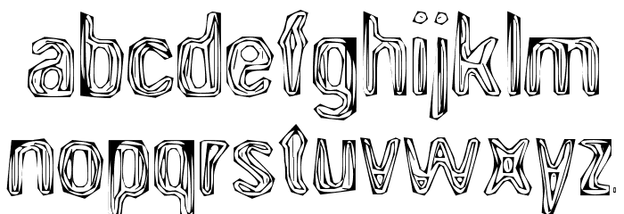 Angioma AOE Font LOWERCASE