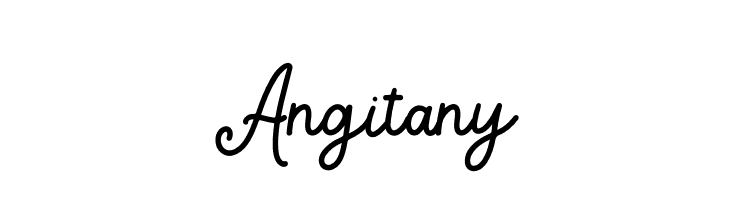 Angitany  नि: शुल्क फ़ॉन्ट्स डाउनलोड