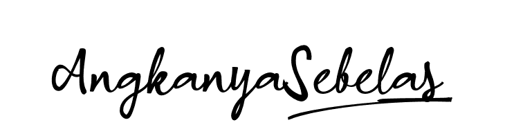 Angkanya Sebelas_  नि: शुल्क फ़ॉन्ट्स डाउनलोड