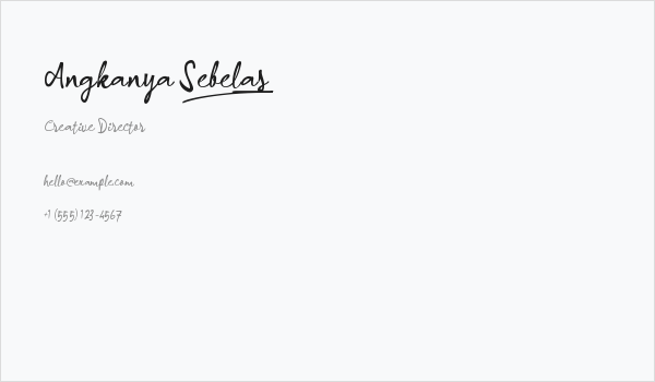 Angkanya Sebelas_ Business Card