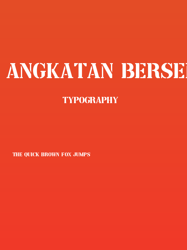 Angkatan Bersenjata Poster