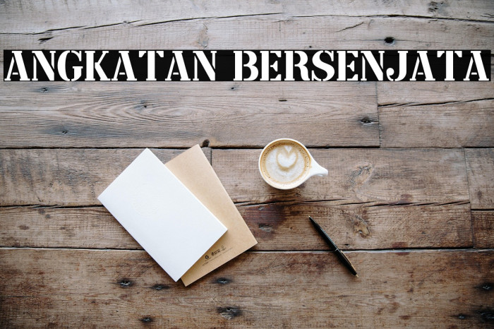 Angkatan Bersenjata Example 1