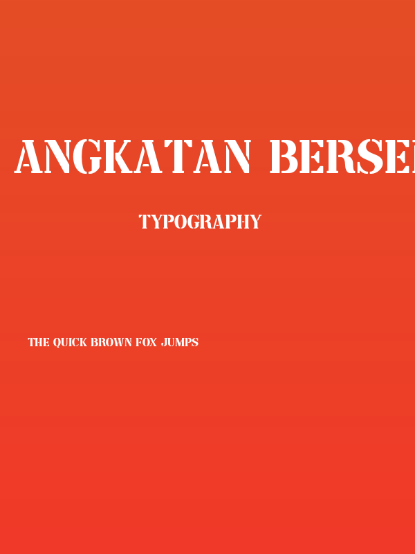 Angkatan Bersenjata Poster